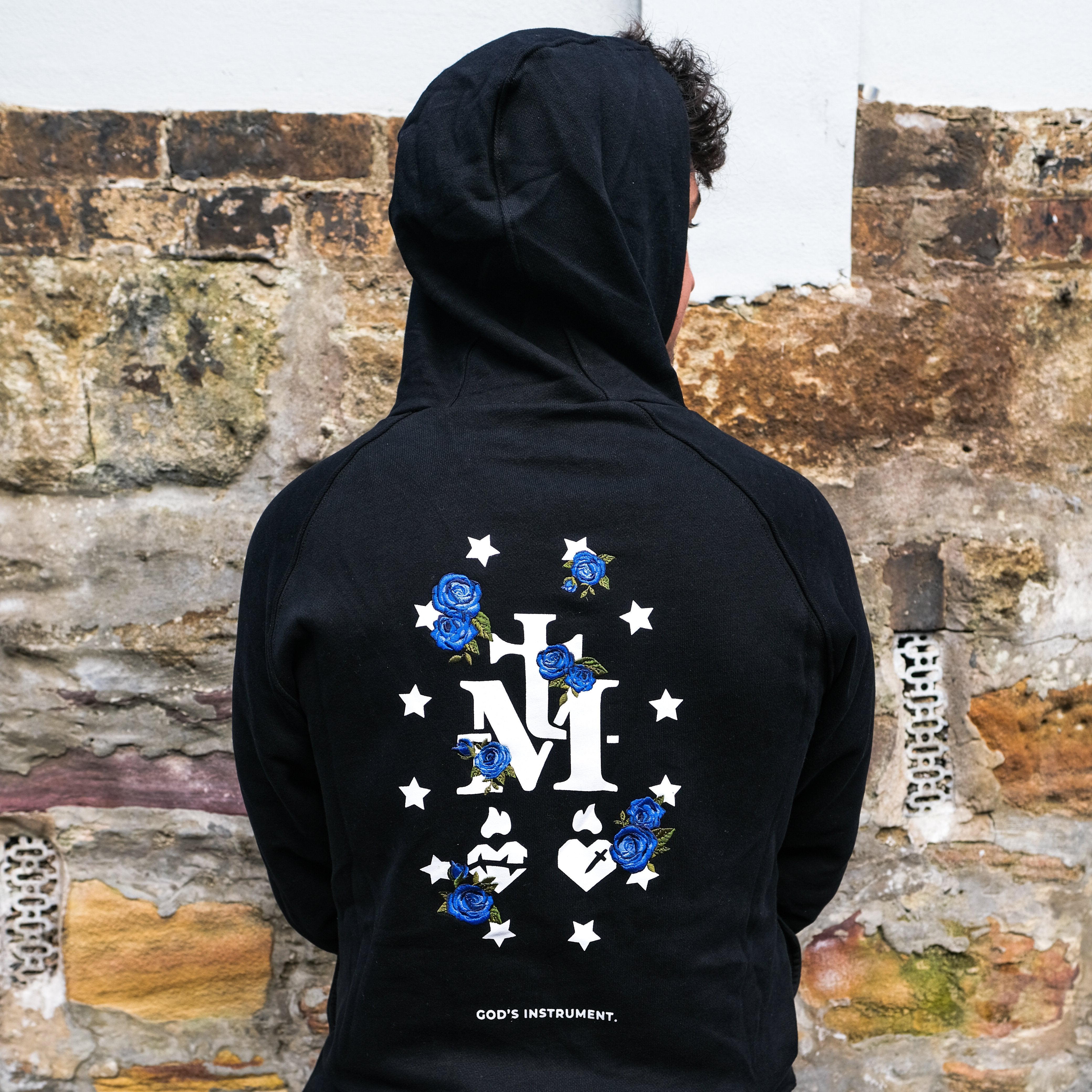 Black 'Full of Grace' Unisex Hoodie