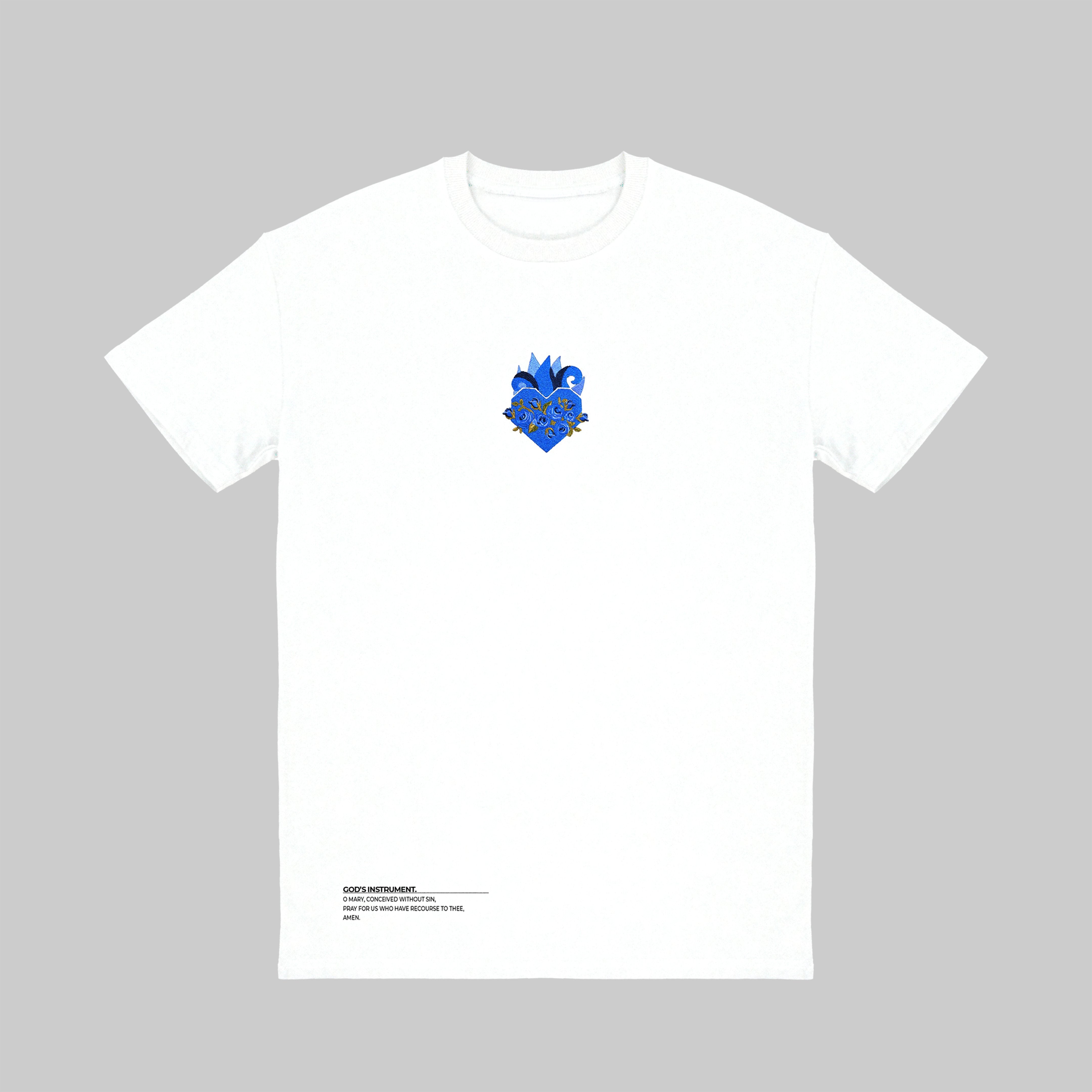 White 'Full of Grace' Unisex Tee
