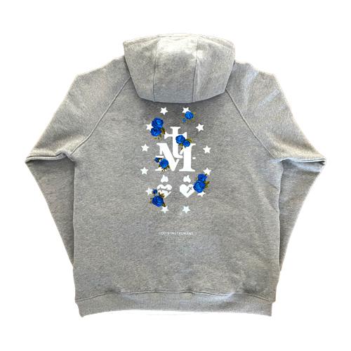 Grey 'Full of Grace' Unisex Hoodie